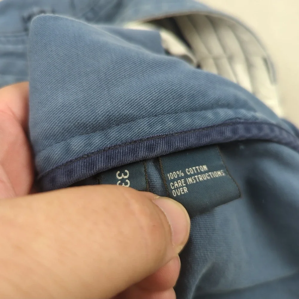 Polo Ralph Lauren Shorts Mens 33 Blue Cargo Gellar Fatigue Short